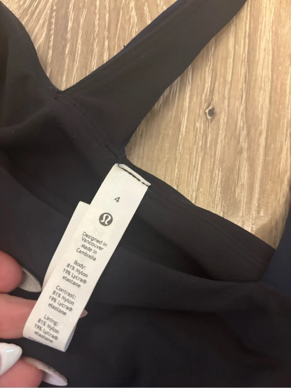 lululemon athletica sleek black